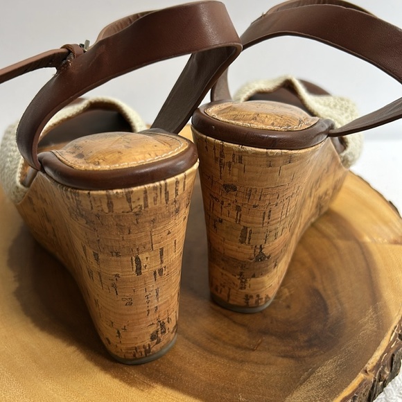 ALTAR’D STATE Women’s Natural Abie Cork Platform Crochet Size 8 - Picture 4 of 12